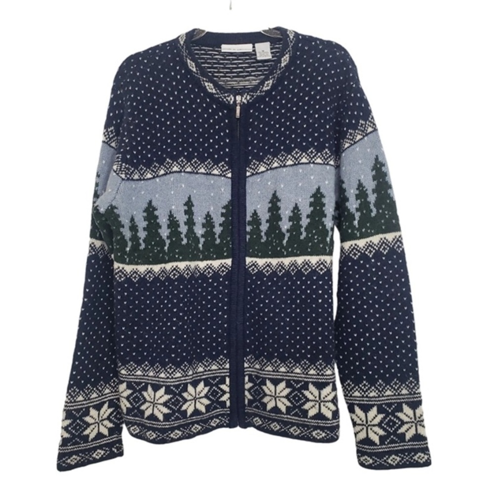 Vintage winter wool sweater